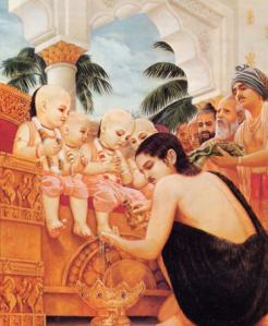 Prithu and Four Kumaras