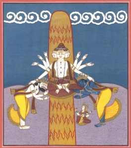 Lingam-Shiva-Brahma-Vishnu