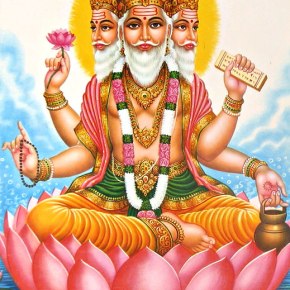 Progenitor of all human beings – Lord Brahma